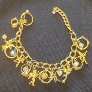 Gold Charm Bracelet